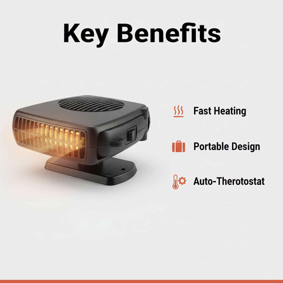 Autoheizung - 150W 300W - 12V Keramikheizung