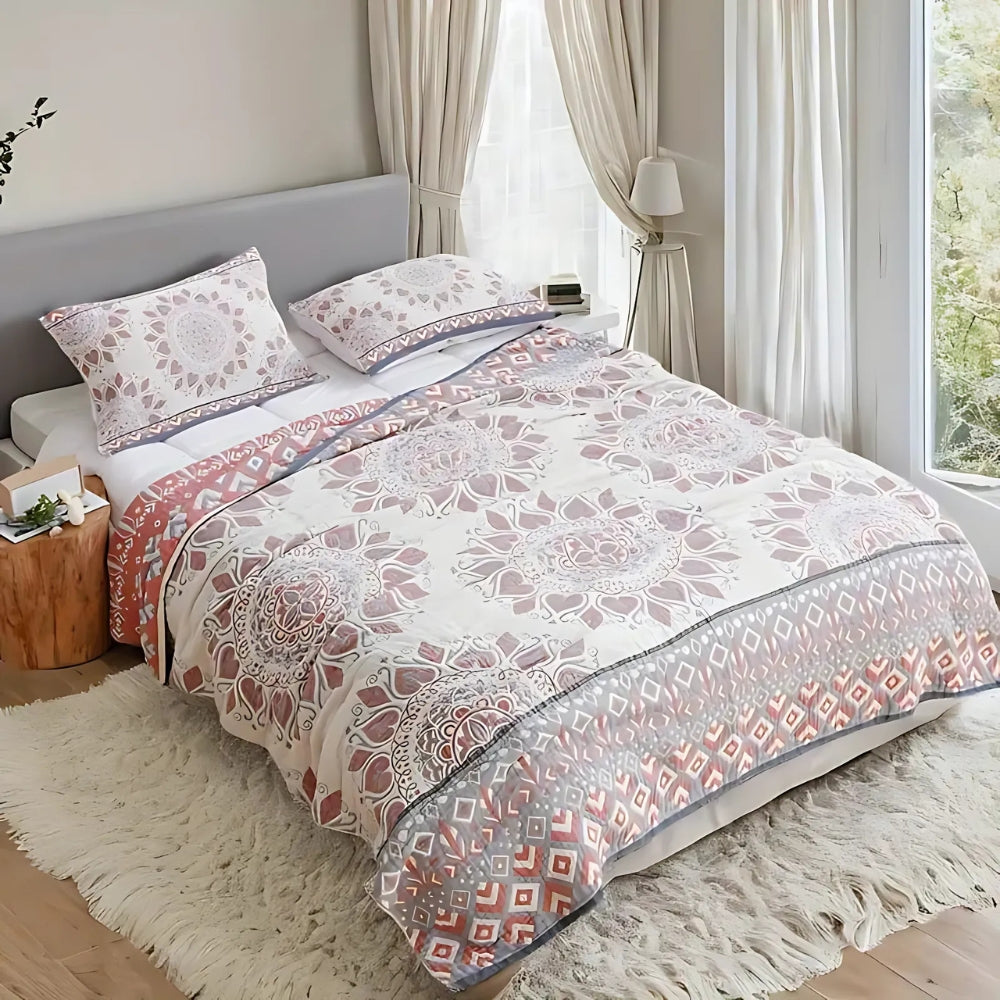 Lunara Florale Baumwollkomfortdecke