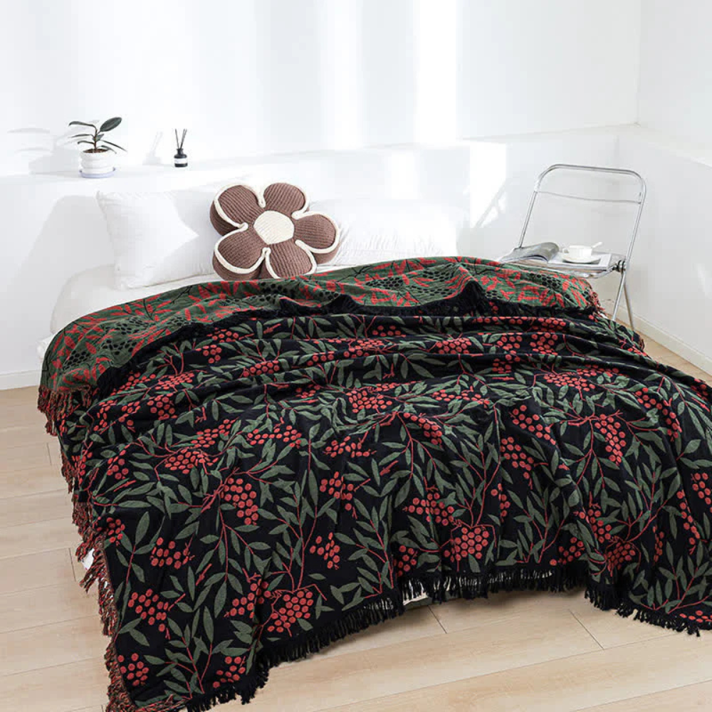 Lebhafte Begonia-Frucht Quasten-Decke