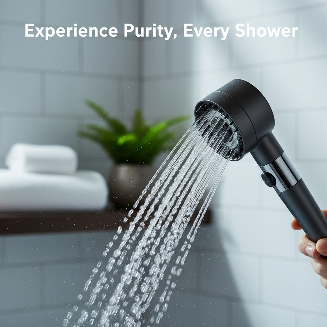 Hochdruck-Duschkopf - Filtersystem - Wassersparendes Design