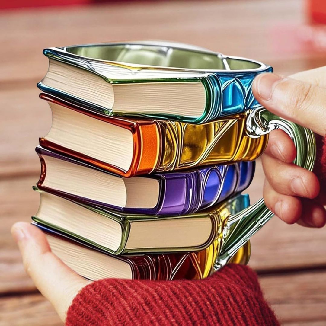Handgemachte 3D Lese Freude Tasse - Original