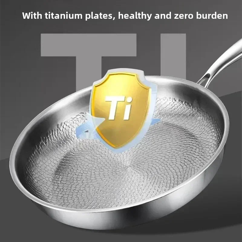 COOKVION – Titan gehämmerte Antihaft-Bratpfanne für Induktionskochfelder und moderne Küchen