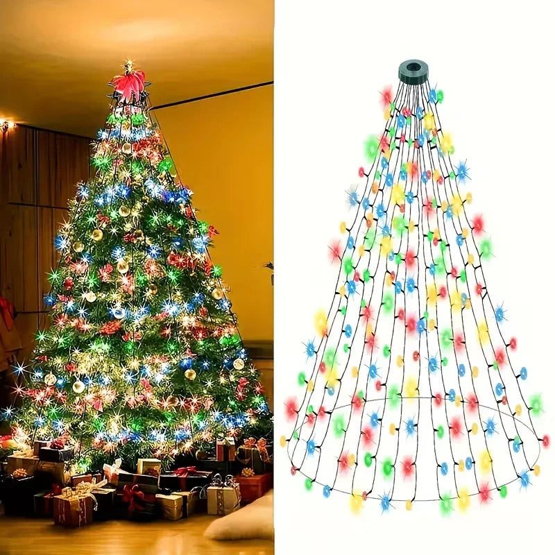 Weihnachtsbaumlichter - USB-betrieben - Fernbedienung