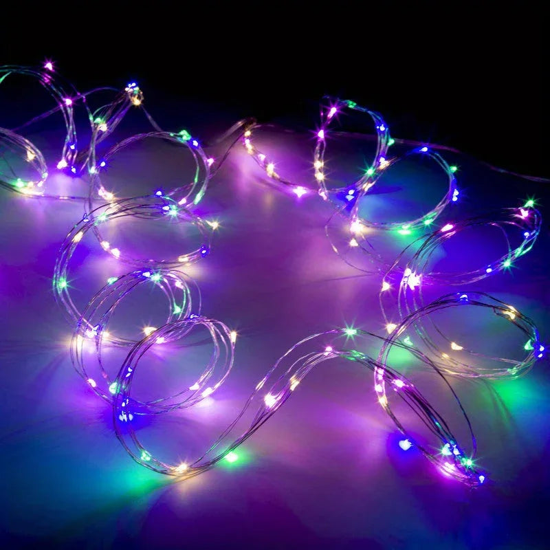 Feen-Lichterkette - Batteriebetrieben - Warmweiß