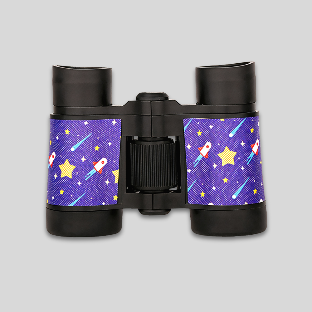 Kinderfernglas, kompakt, Outdoor-Abenteuer, Gummi-Griff
