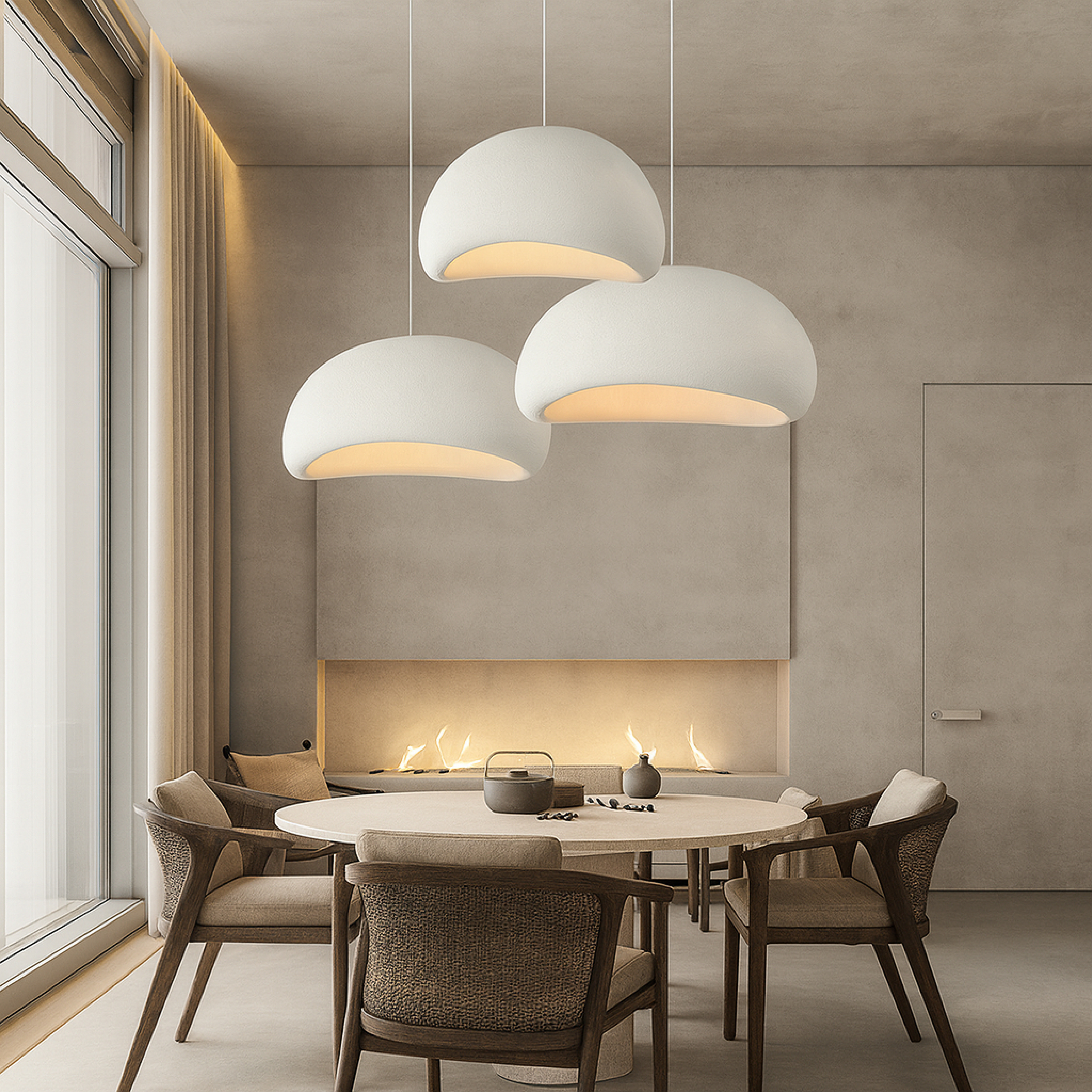 Lumi's Wabi Sabi Pendelleuchte