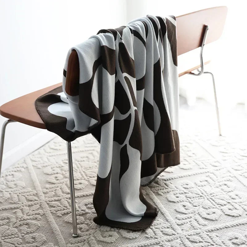 NordLuxe | Jacquard-Wurfdecke | Imitiertes Kaschmir | Weich & Warm | Sofabezug & Tagesdecke im nordischen Stil