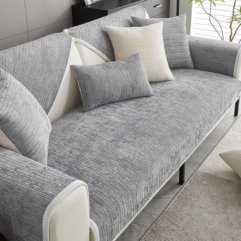 Sofaüberzug - Haustierfreundlich - Chenille-Stoff