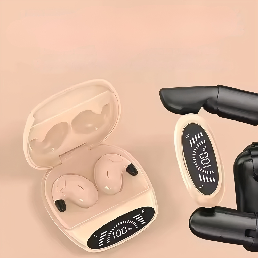 Kabellose Bluetooth-Ohrhörer, HiFi-Sound, Geräuschunterdrückung, wasserdicht