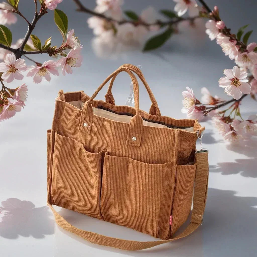CordoTote - Klassische Cord-Tasche für jeden Tag