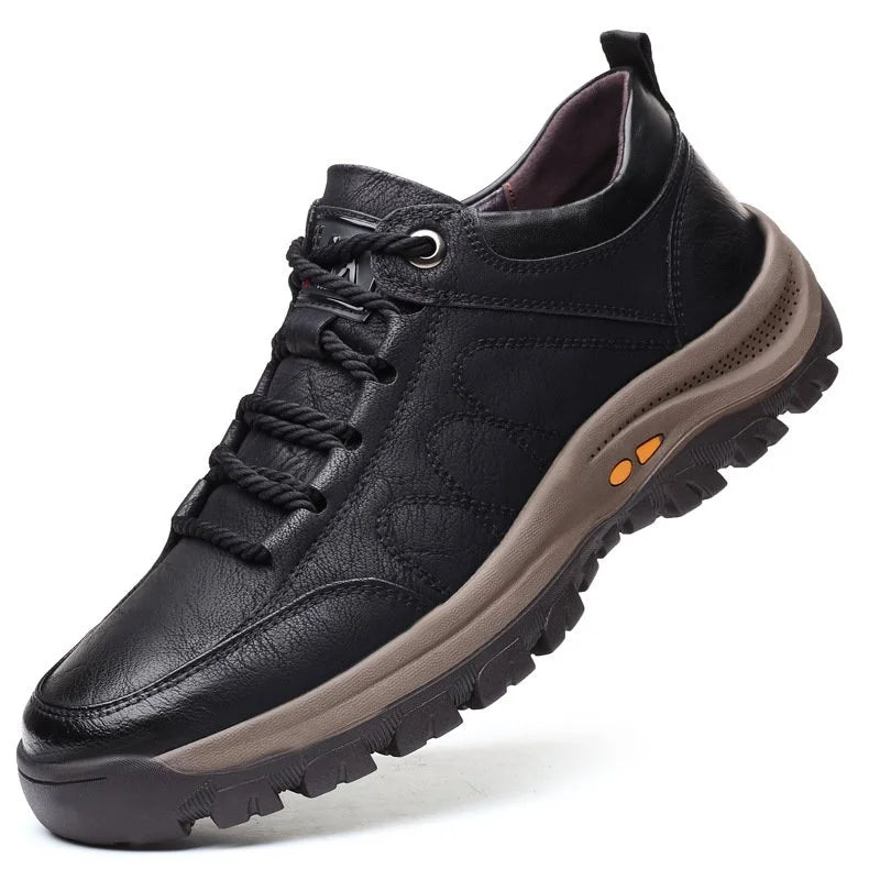 Bequeme und Wasserdichte Orthopädische Lederschuhe für Herren