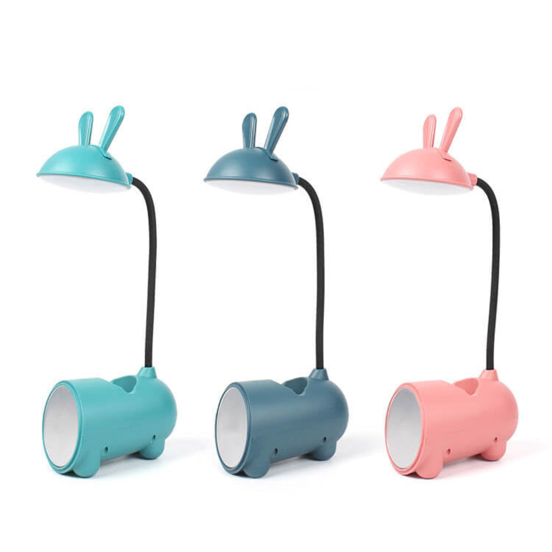 Kreative LED Tischlampe mit Stifthalter