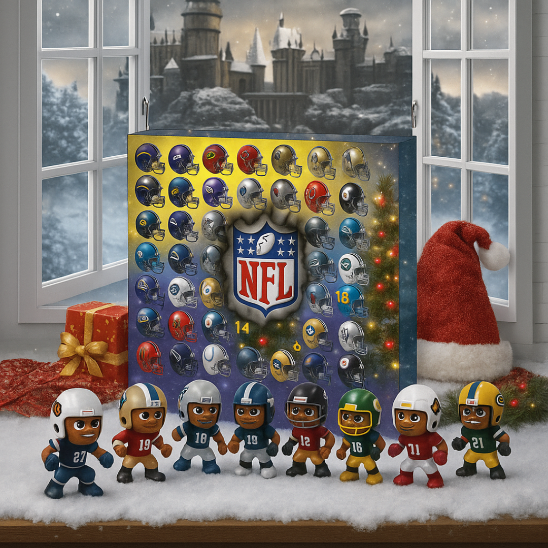 NFL Adventskalender – Team-Themen tägliche Überraschungen