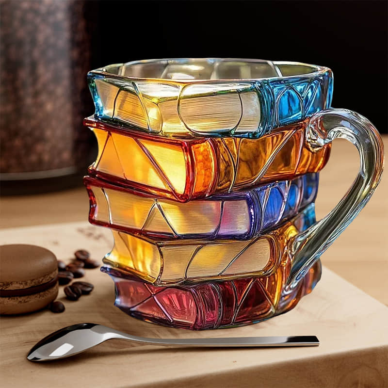 Handgemachte 3D Lese Freude Tasse - Original
