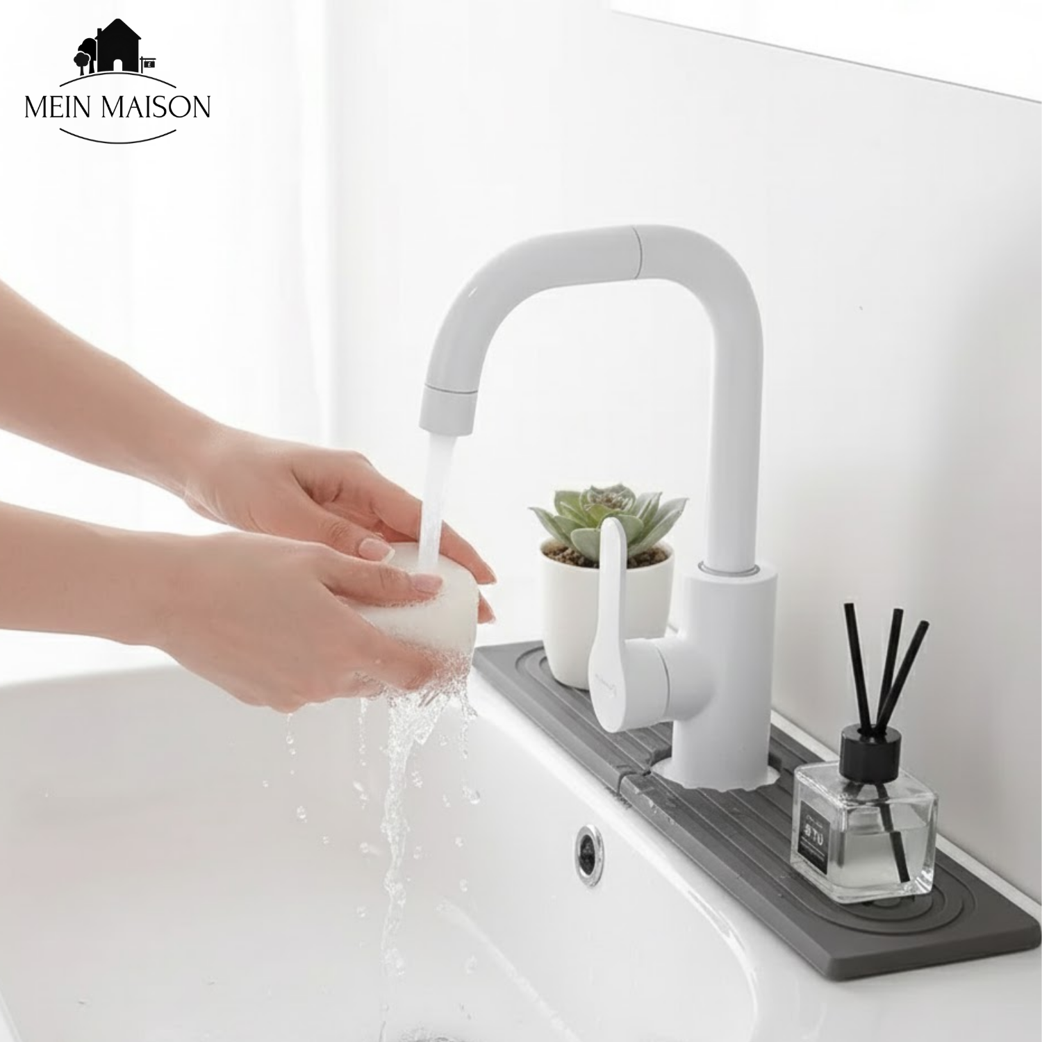 AquaStone – Der Untersetzer, der Wasser absorbiert