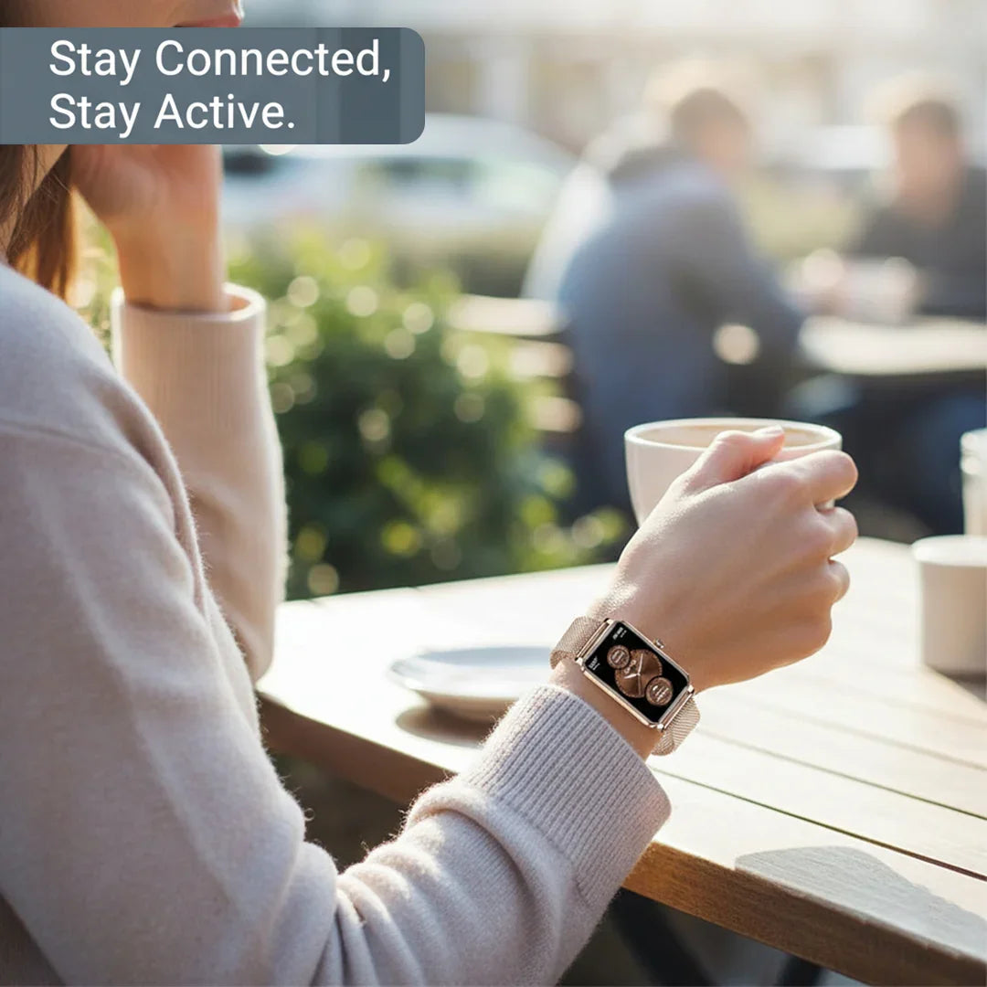 Smartwatch - Fitness-Tracking - Benachrichtigungsanzeige