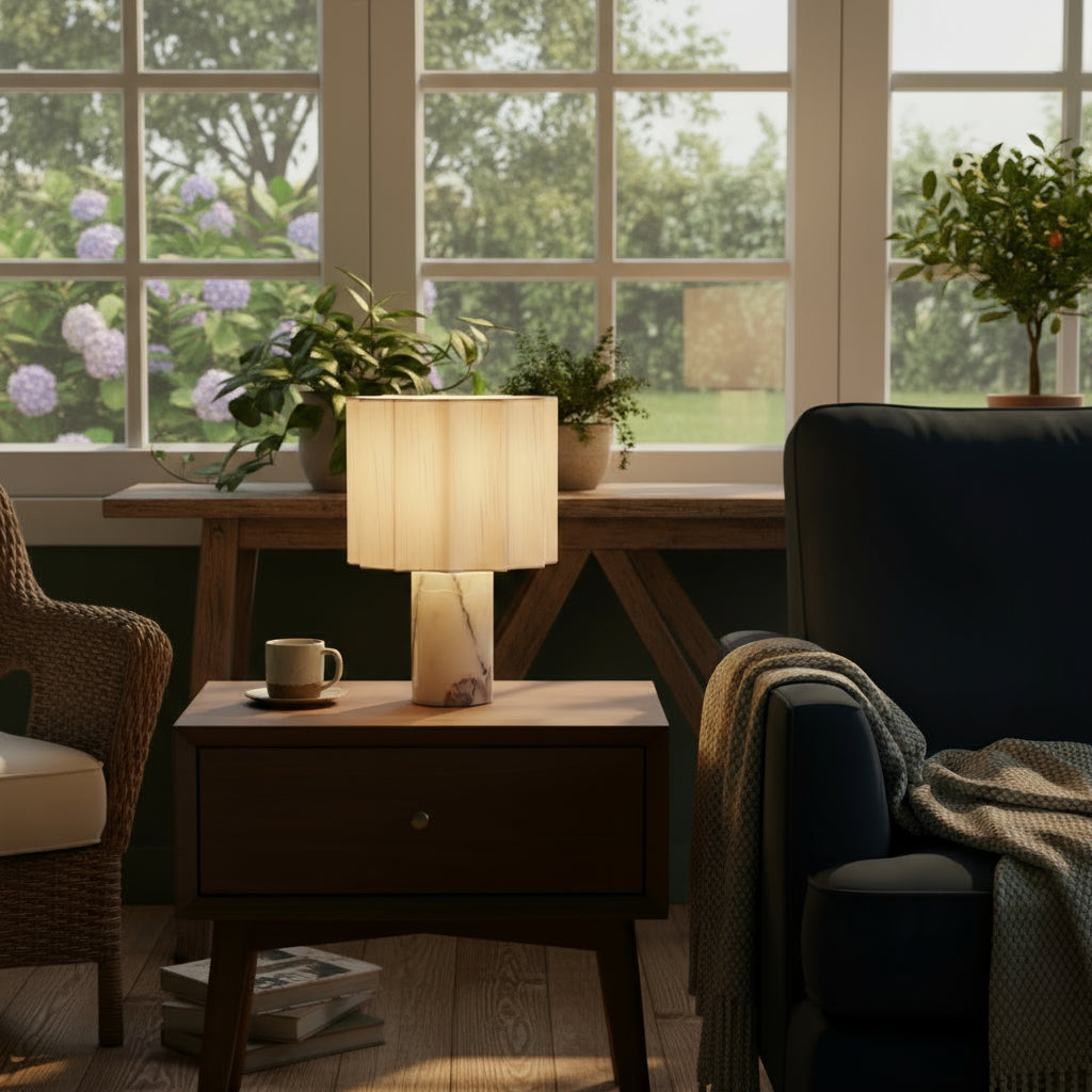 Mirna Marmor Tischlampe