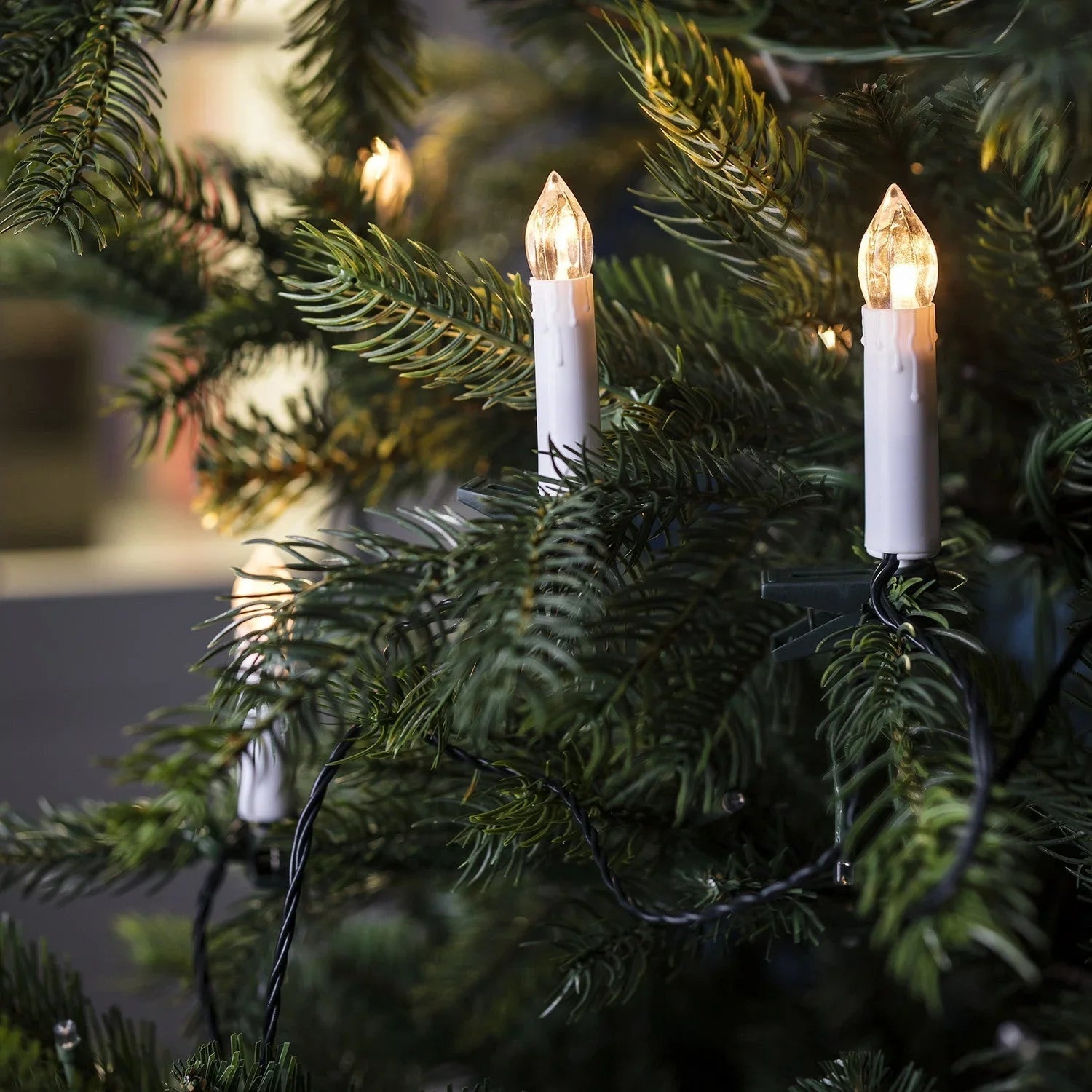 Weihnachtskerzenlichter - Warmweißes LED - Baumschmuck