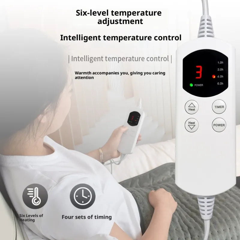 Elektrische Heizmatte - Einstellbare Temperatur - Timer-Funktion