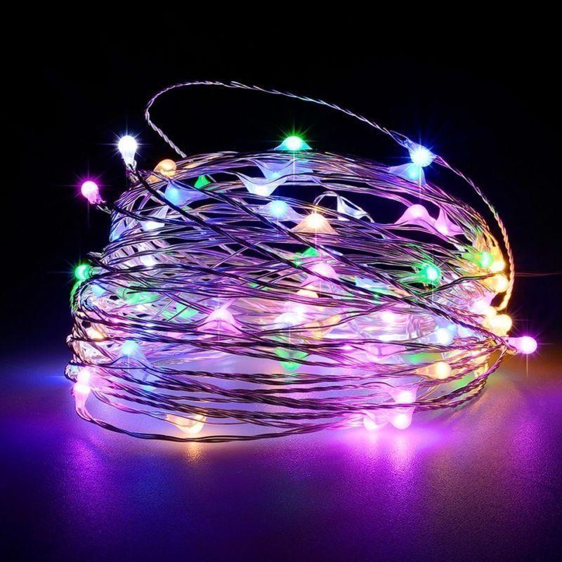 Feen-Lichterkette - Batteriebetrieben - Warmweiß