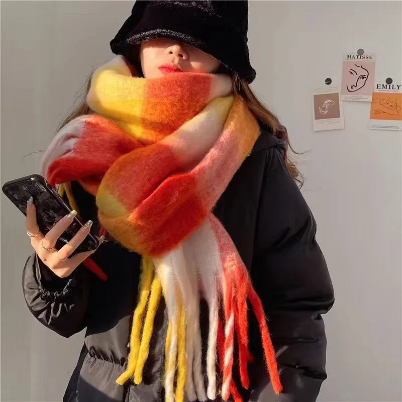 Xeyra – Luxuriöser Damen Schal in elegantem Design