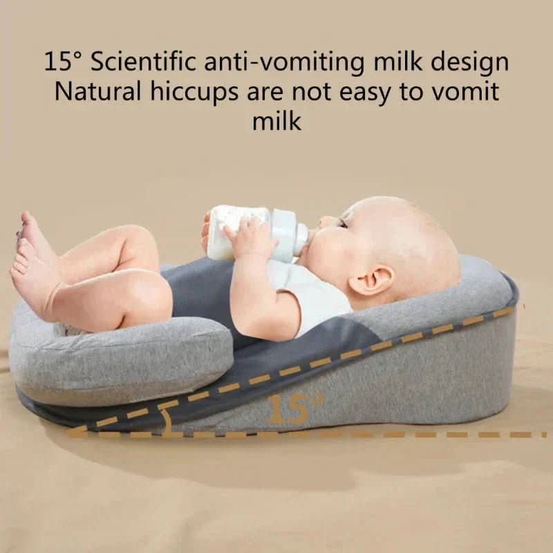 Anti-Spuck-Pillow für Säuglinge, Ergonomisch und Bequem für Erholsamen Schlaf