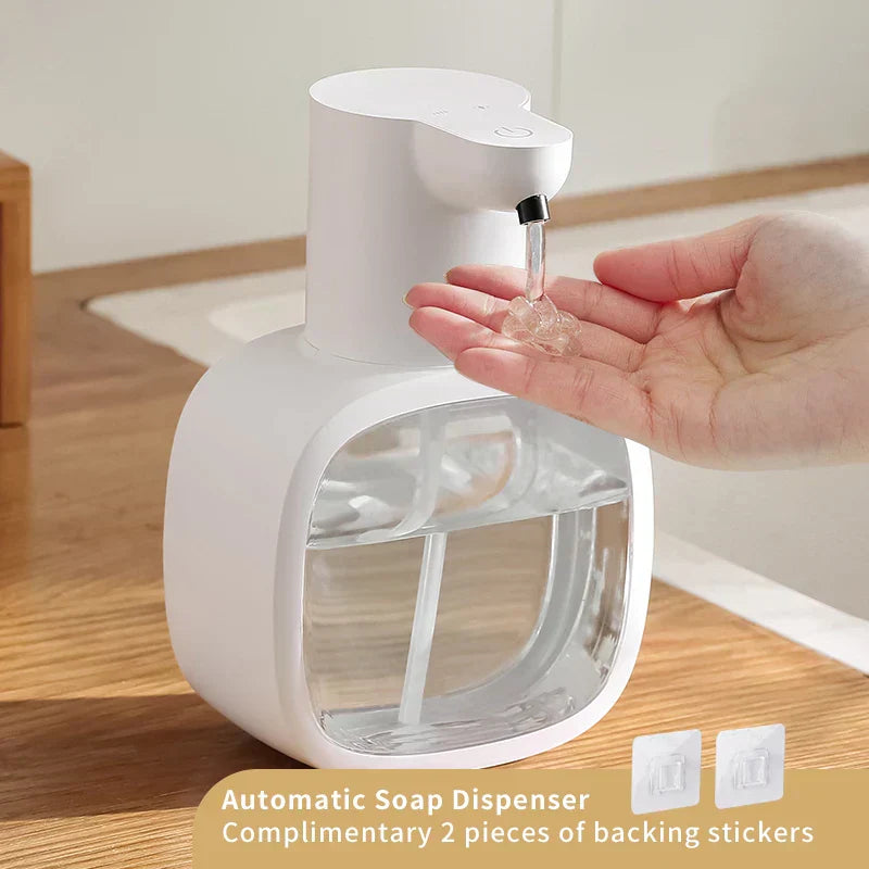 Automatischer Seifenspender Foamello | Wandmontage | 500 ml | Wiederaufladbar & Berührungslos | Sensorbetriebene Schaumsfunktion
