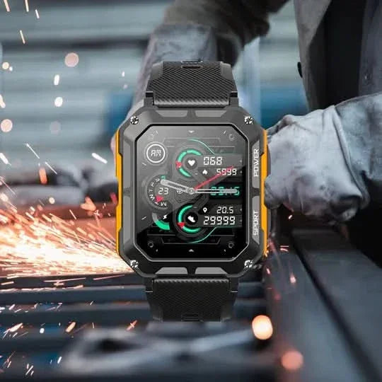 Smartwatch - Robustes Design - Gesundheitsüberwachung