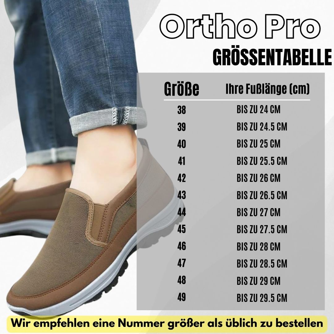 Ortho Pro - ergonomischer schmerzlindernder Komfortschuh - Sonderaktion 1+1 gratis