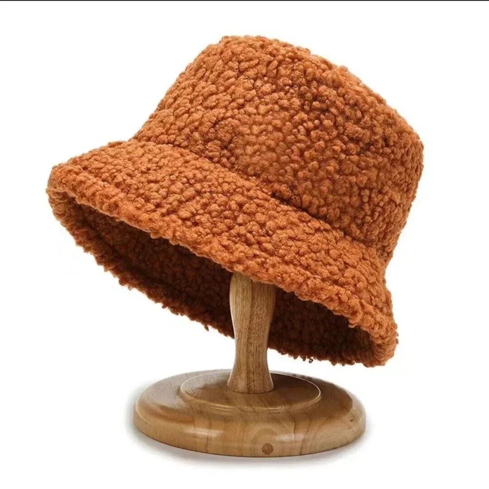 Leni - Modischer Weicher und Warmer Damen-Bucket-Hat